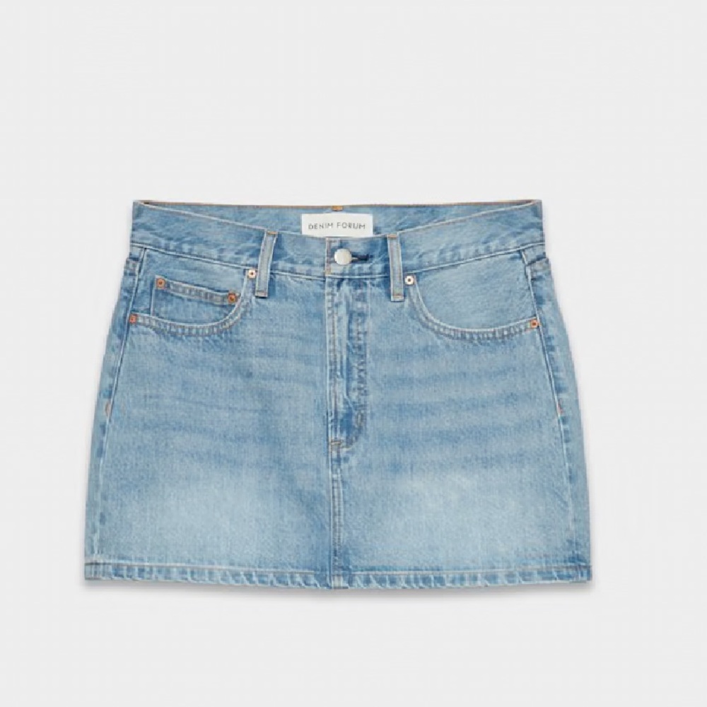 Aritzia Denim Forum The '90s Ricci Denim Jean Skirt, size 23 - Picture 6 of 15